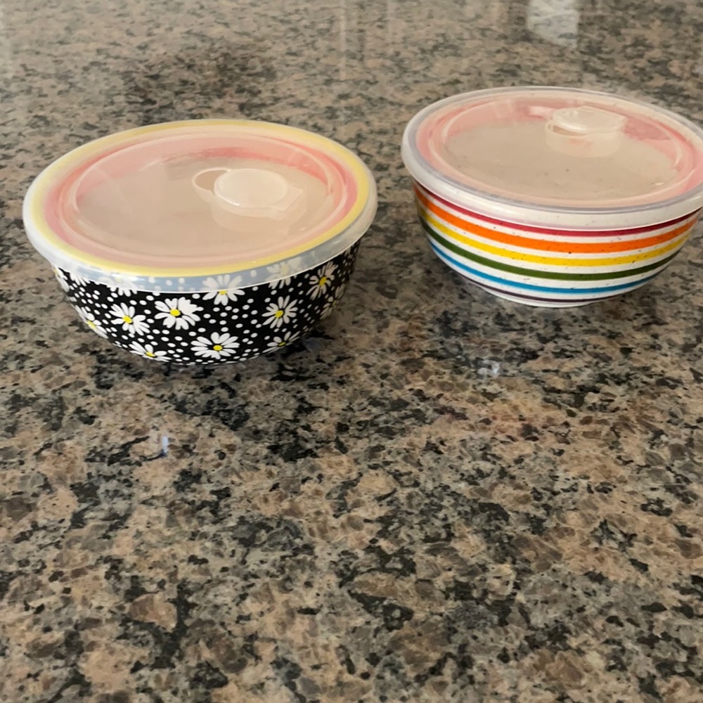 Urban Outfitters Ceramic Bowl Containers